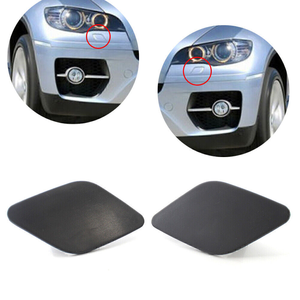 Front L R Scheinwerfer Waschd¨¹sen Abdeckung f¨¹r for BMW X6 E71 2008-14 Paar