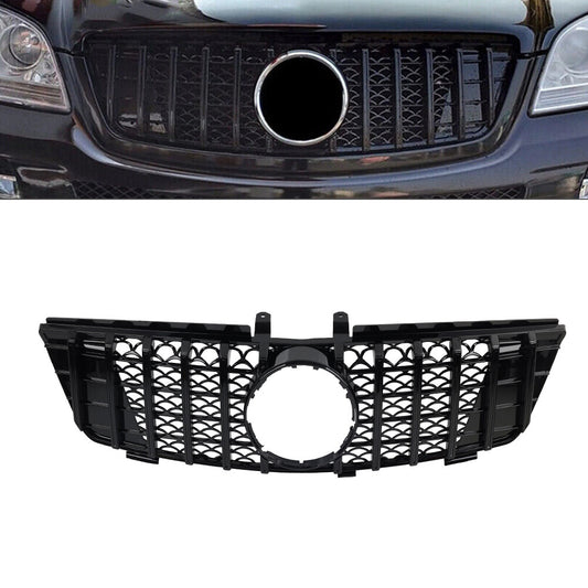 Fit for Benz ML Class W164 2005-08 08 06 GTR Style Front Bumper Radiator Hood Grille