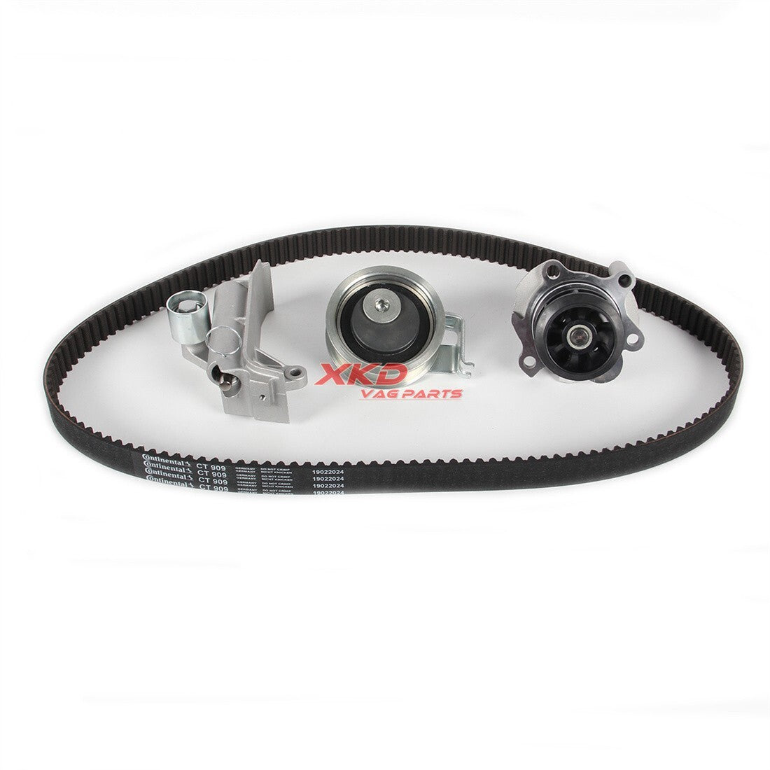 1.8 Timing belt and idle speed control, tensioner and water pump kit for Volkswagen Beetle, for Golf and for Audi