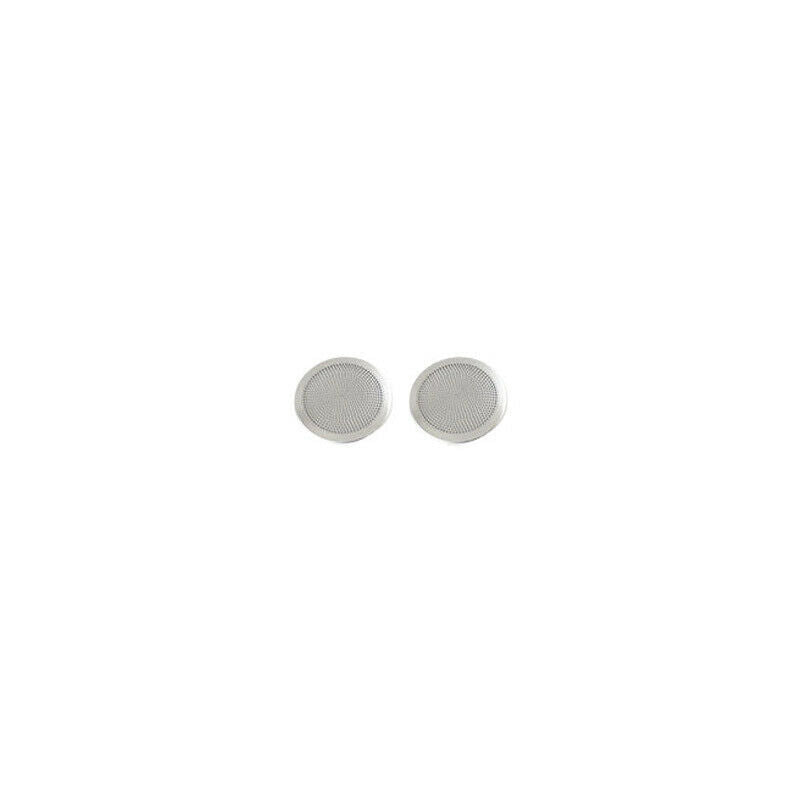 for Jaguar F-PACE 2017-2021 Silver Console Dashboard Horn Speaker Cover Trim 2X
