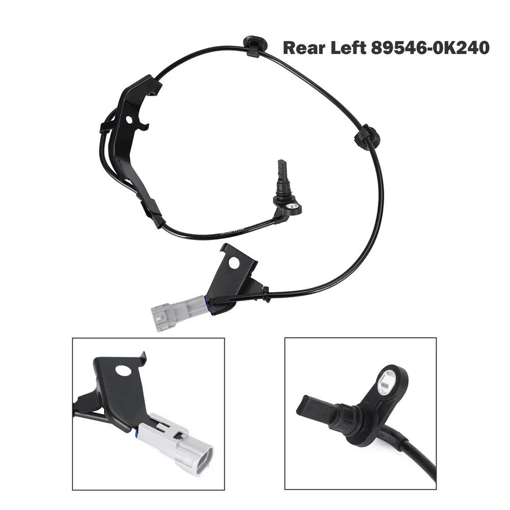 2PCS ABS Wheel Speed Sensor 89545-0K240 89546-0K240 Fit for Toyota Hilux Revo 4WD
