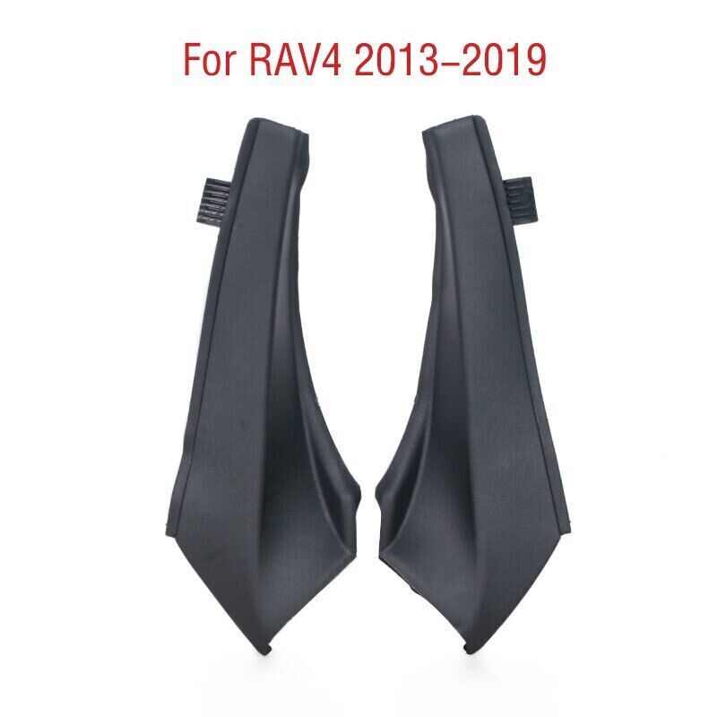 Pair Front Windscreen Wrap Corner Trim Wiper Side Trim for Toyota RAV4 2013-2019