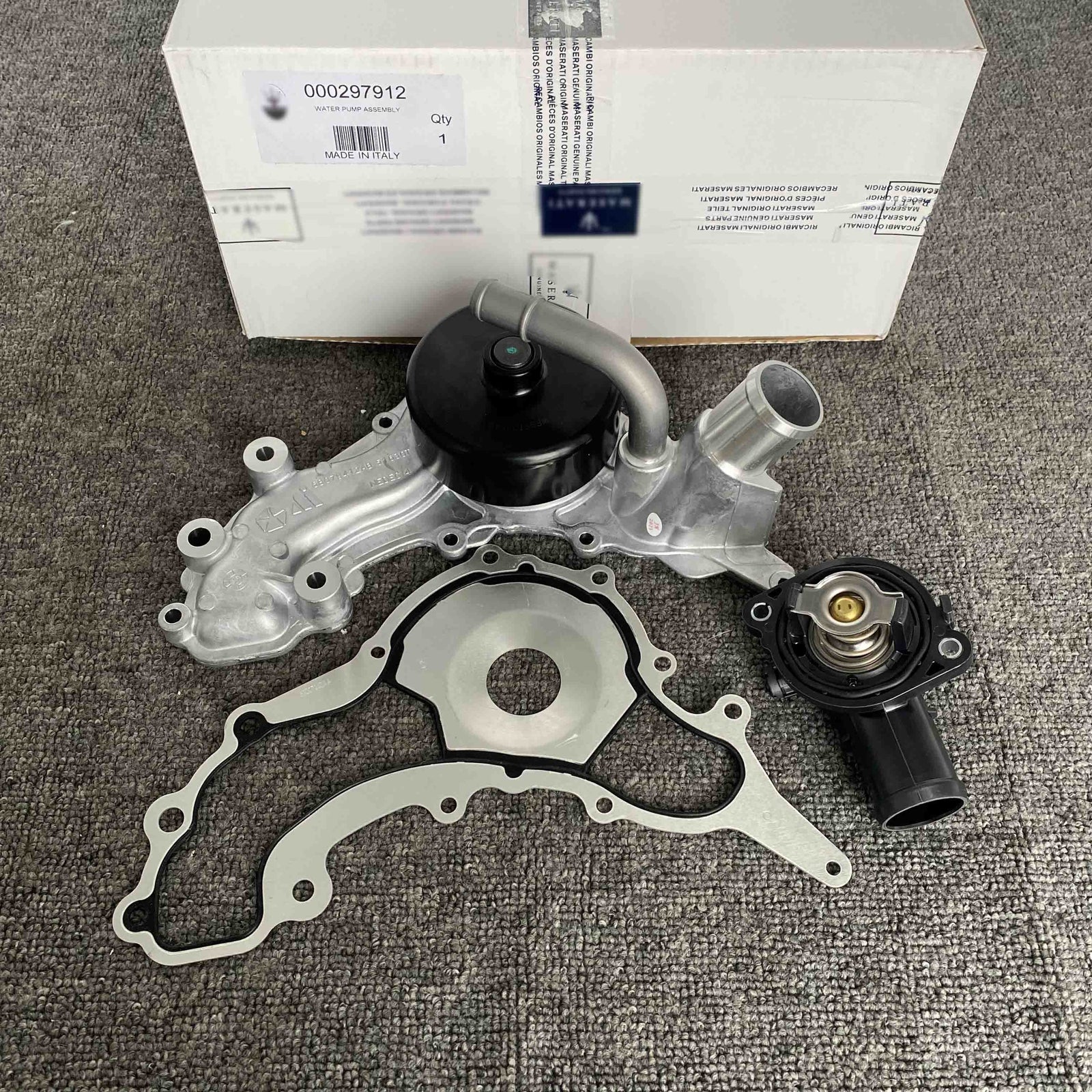 Water pump with thermostat suitable for Maserati Ghibli for Levante Quattroporte 3.0T V6 engine