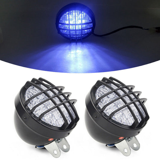 2x LED Headlight Lamp For 50cc 110cc 125cc 150cc 200cc ATV Quad Buggy Go Kart