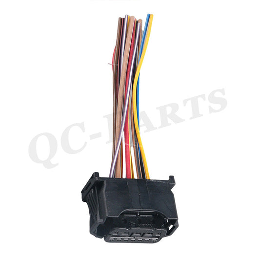 New 12Pin New Headlight Plug Wiring 61132359991 Fits for BMW F01 F02 E63 E64 E90