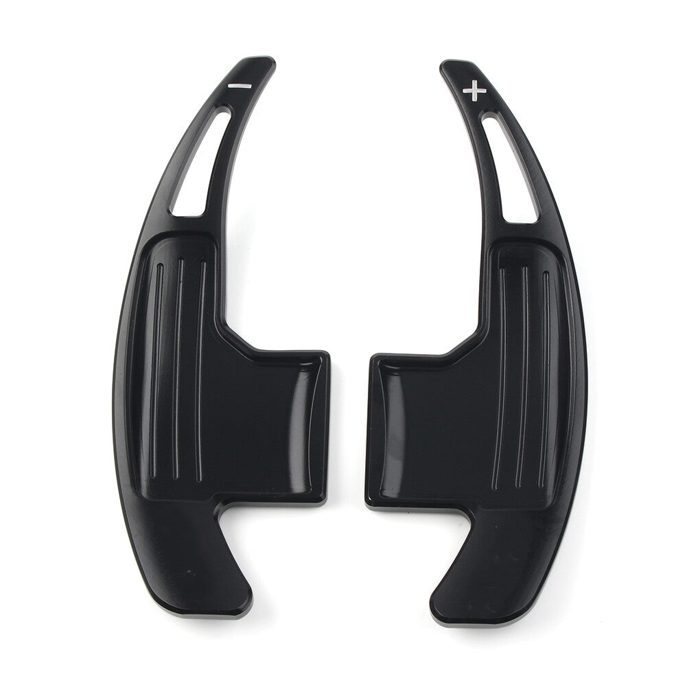 Steering Wheel Shift Shifter Paddle Extension For 2015-2021 2020 for Mustang Black