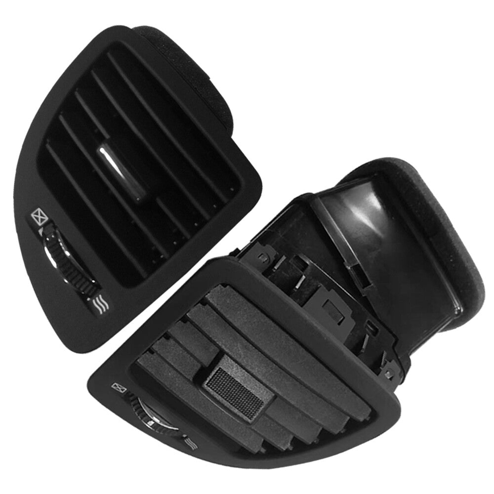 Fits For Sportage 2005-2010 2Pcs Left Right Side A/C Air Vent Duct Black