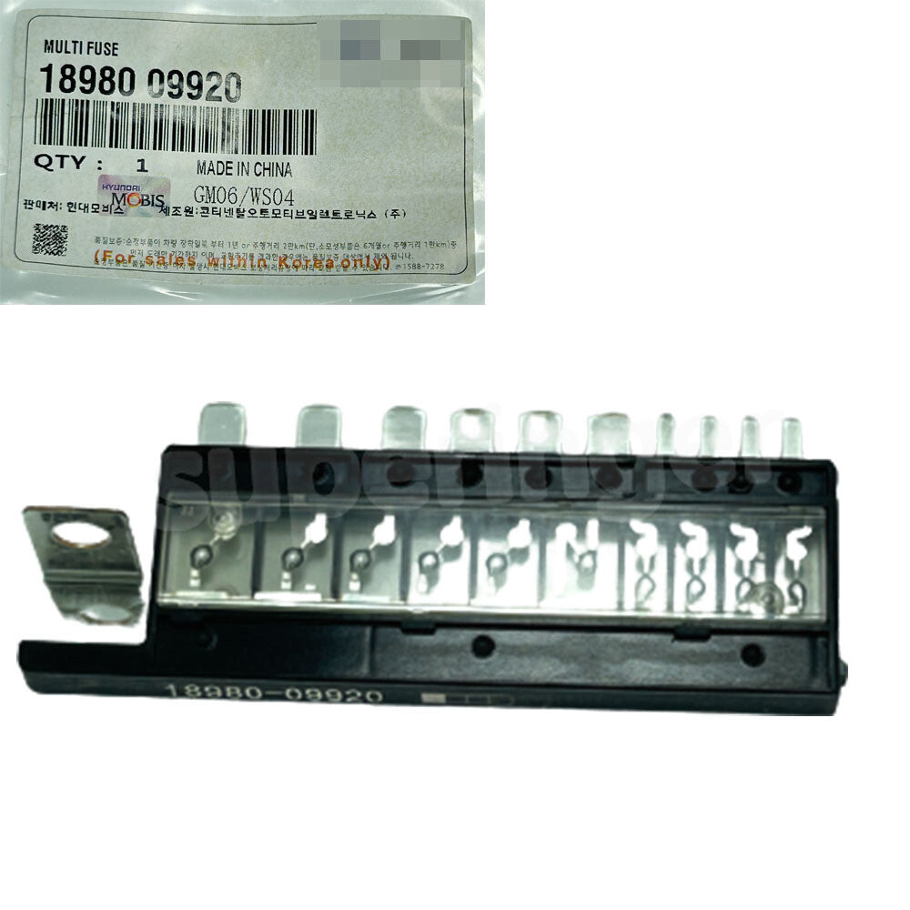 Multiple fuses 1898009920 18980-09920 Applicable to for Hyundai for Kia K5/OPTIMA/MAGENTIS 2020-2023
