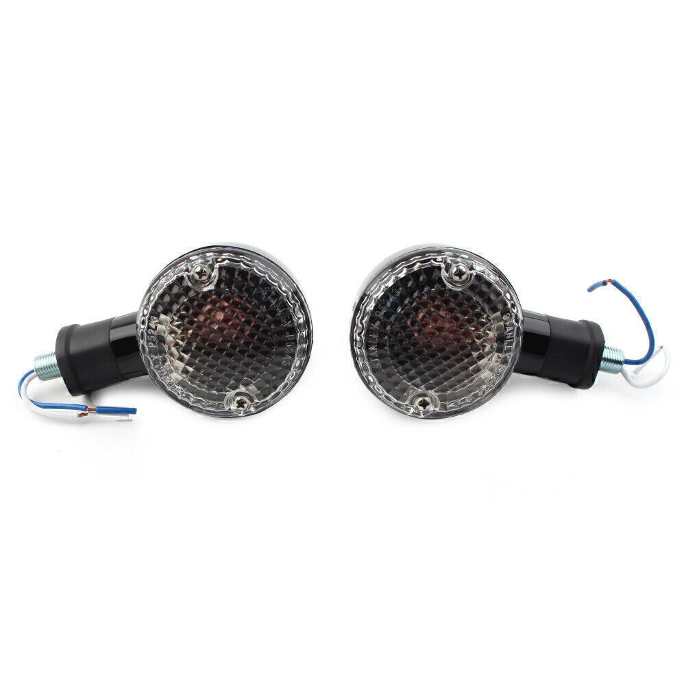 2x Black Turn Signal Light lens Blinker Amber Lamp Fit for Yamaha Bolt XVS950 14-18