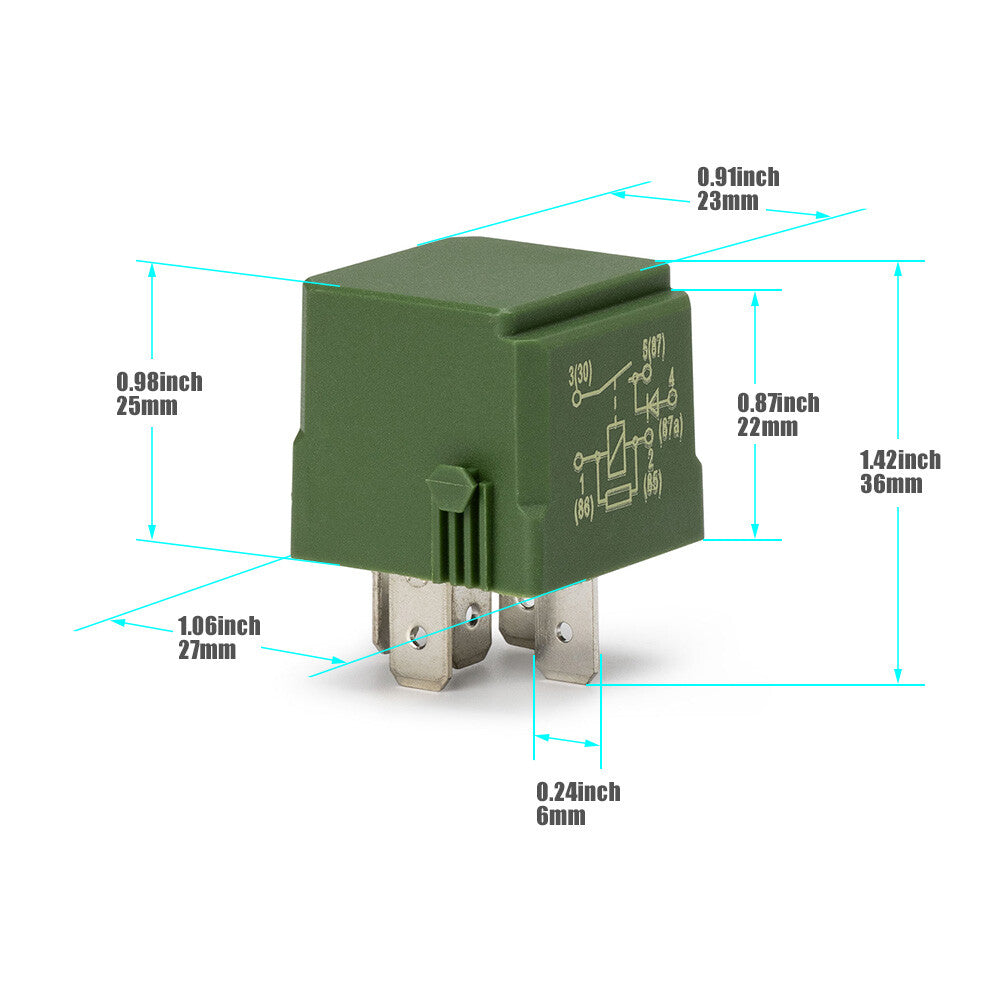 0025422319 Air Suspension Relay for Mercedes Benz W164 W220 W215 W251 5 Pins