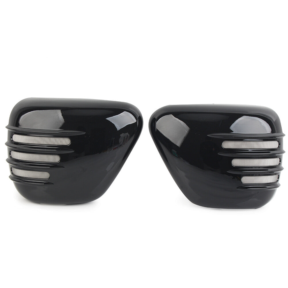 2x Battery Side Covers Left Right Set For T120/T120 2016-2020 Glossy Black