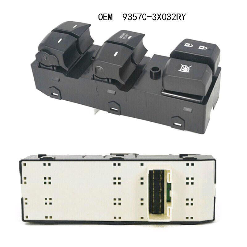 for Hyundai for Elantra 2014 2015 2016 Front Master Door Window Switch 93570-3X032RY