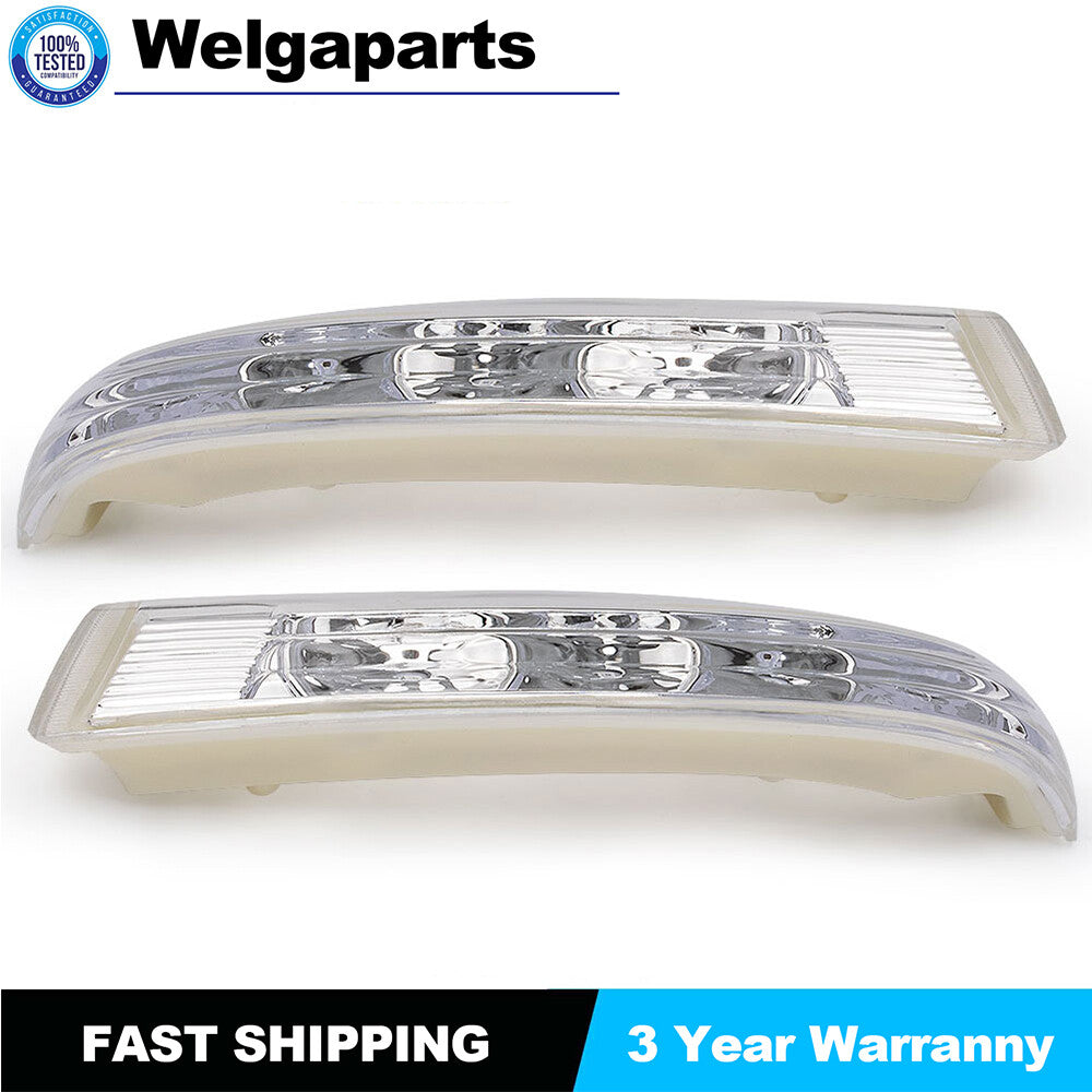 1 Pair LED Left Right Side Mirror Turn Signal Light for Hyundai Santa Fe 2007-12