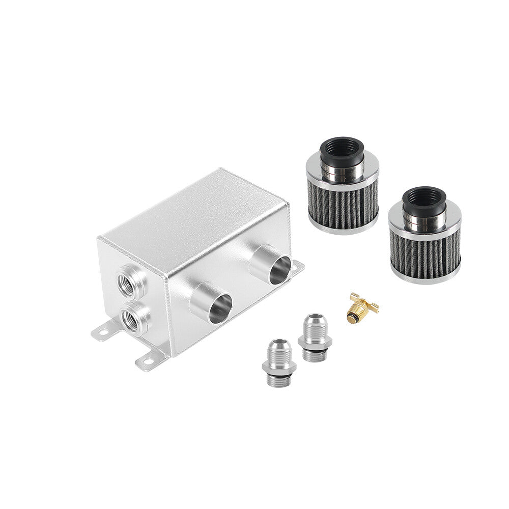 1.2L Dual-Baffle Dual-Filter Engine Oil Tank Storage Tank Air Filter