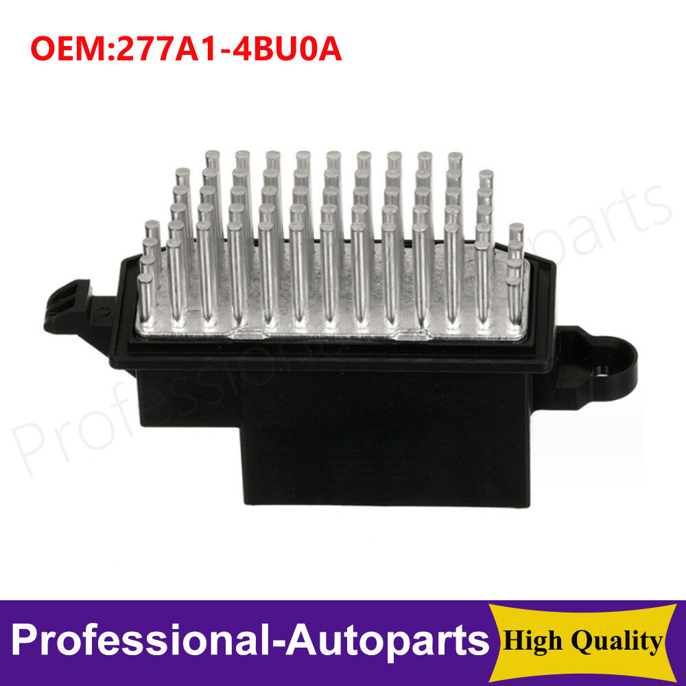 277A1-4BU0A AC blower motor resistor suitable for 2014-2017 for Nissan Rogue models, 2015-2016 models.