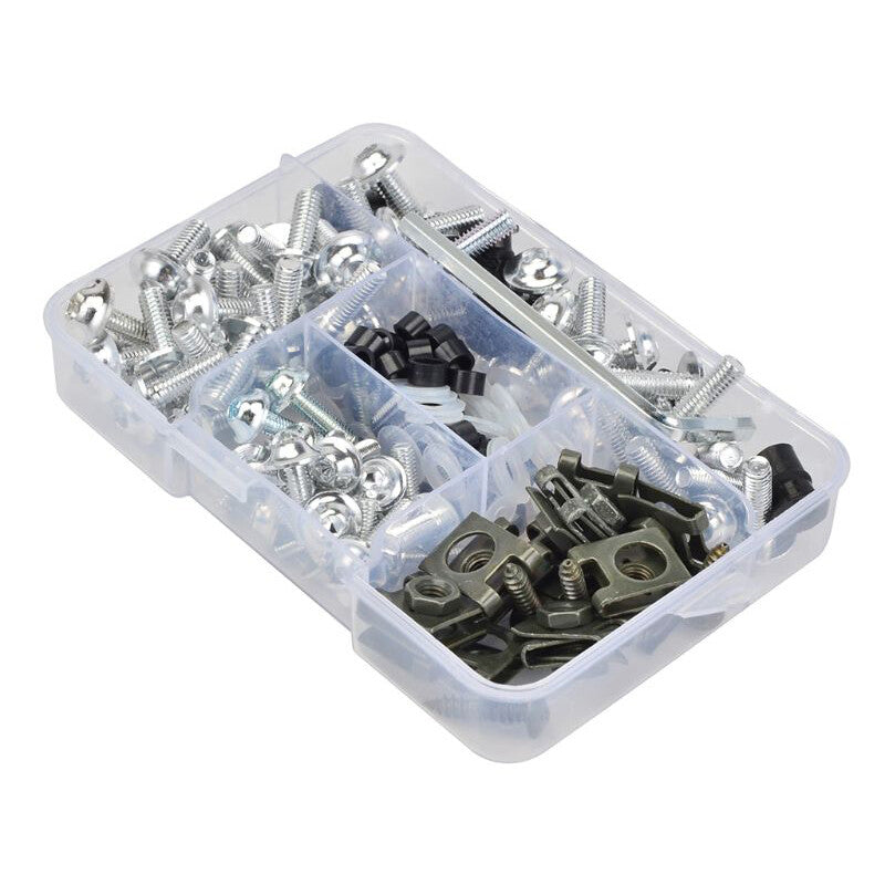 155-piece set of motorcycle body fairing bolts, screws, and nuts, stainless steel thread,