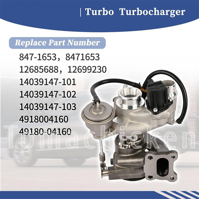 12699230 for Chevrolet Equinox for GMC Terrain 1.5L SUV 2018-2022 Turbo Turbocharger