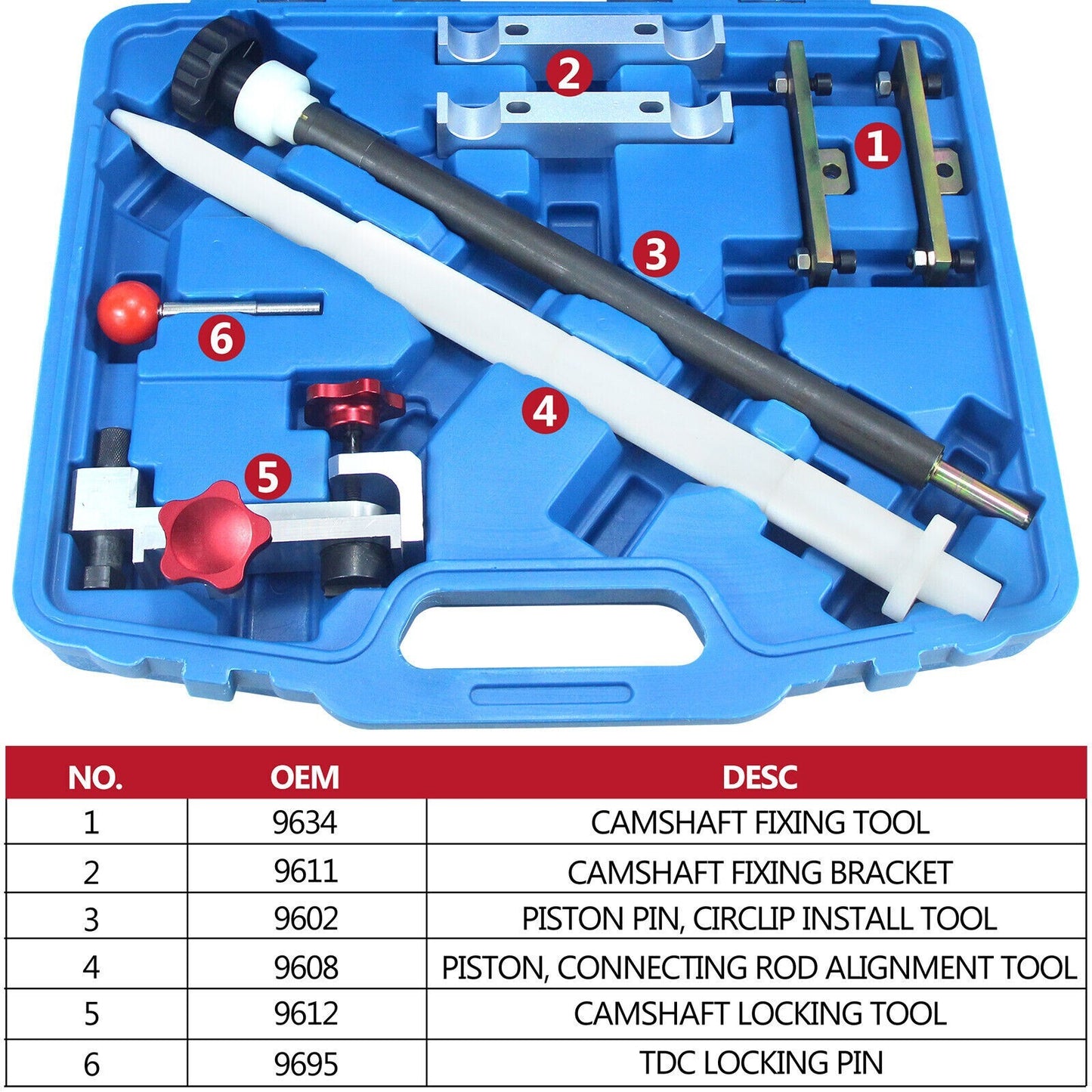 for PORSCHE Timing Tool Kit 911, 996/997/987/986, for CAYENNE CAMSHAFT ALIGNMENT