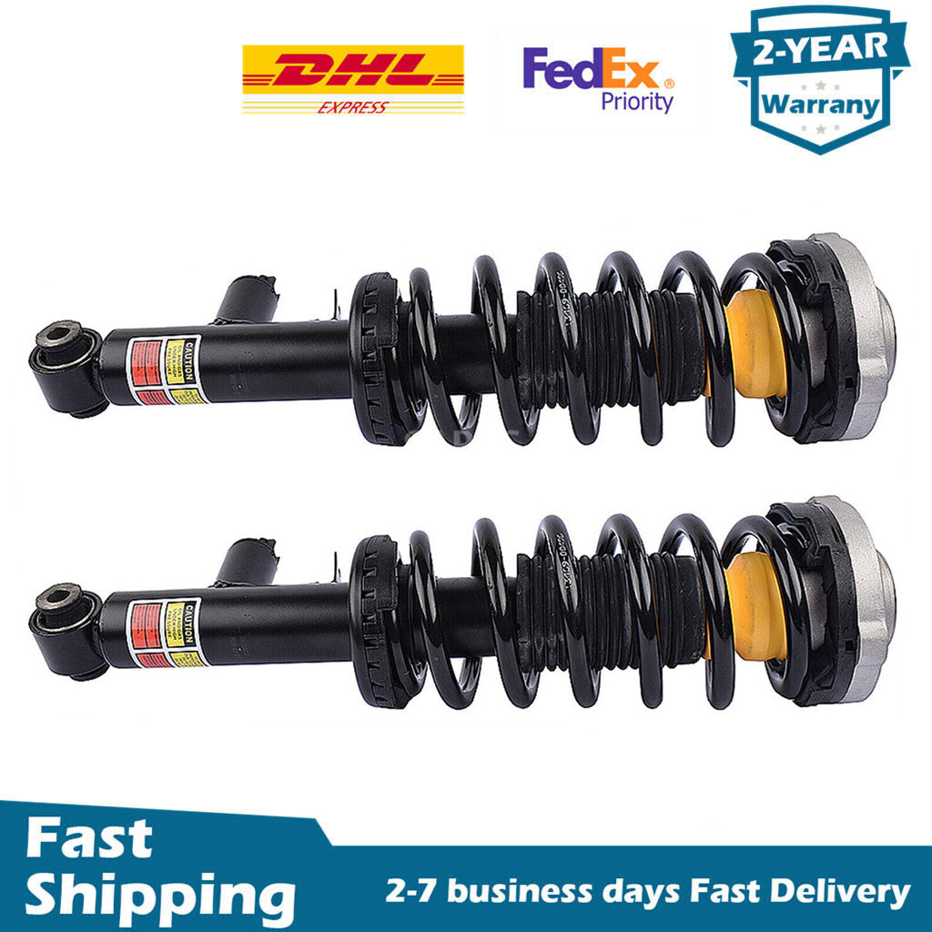 Pair Rear Left and Right Shock Absorber Struts EDC for BMW X3 X4 F25 F26 2011-18