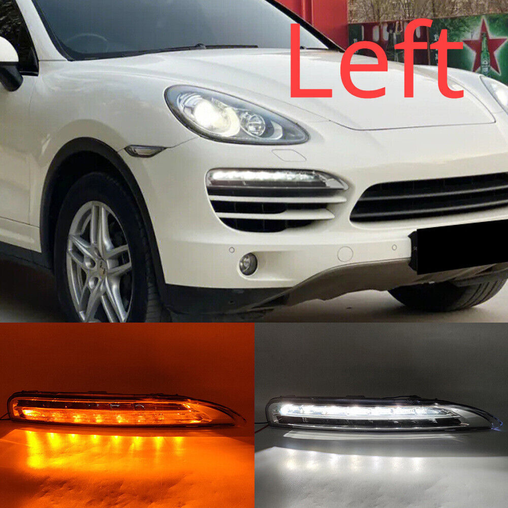 Fit for Porsche for Cayenne 2011-2014 Left Front Daytime Running Light Driving Lamp