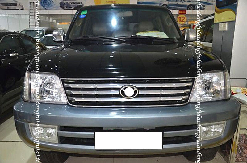 Crystal Headlight Head Lamp Cover No Bulb for Toyota Prado LC90 RZJ95 1998-2002