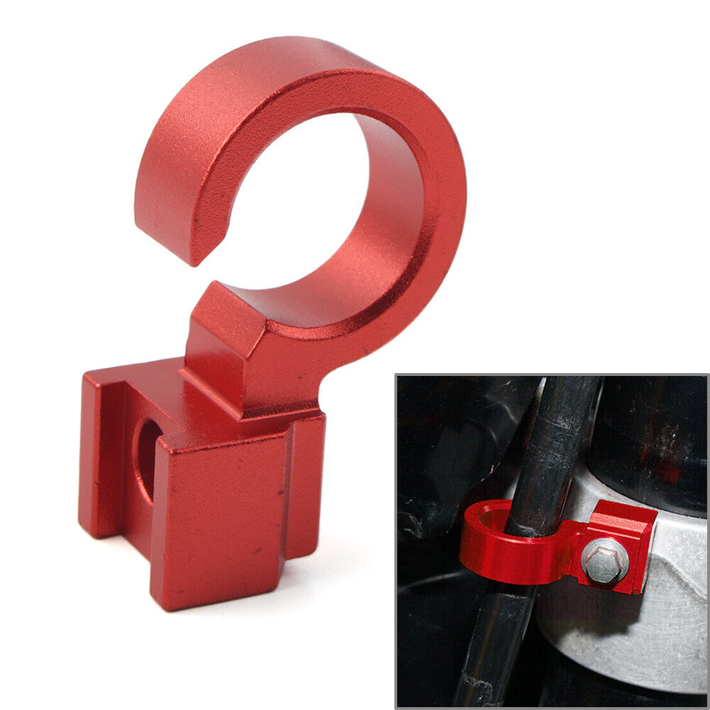 CNC Billet Front Brake Hose Line Clamp Guide RED Fit for Suzuki DRZ400SM 2005-2022