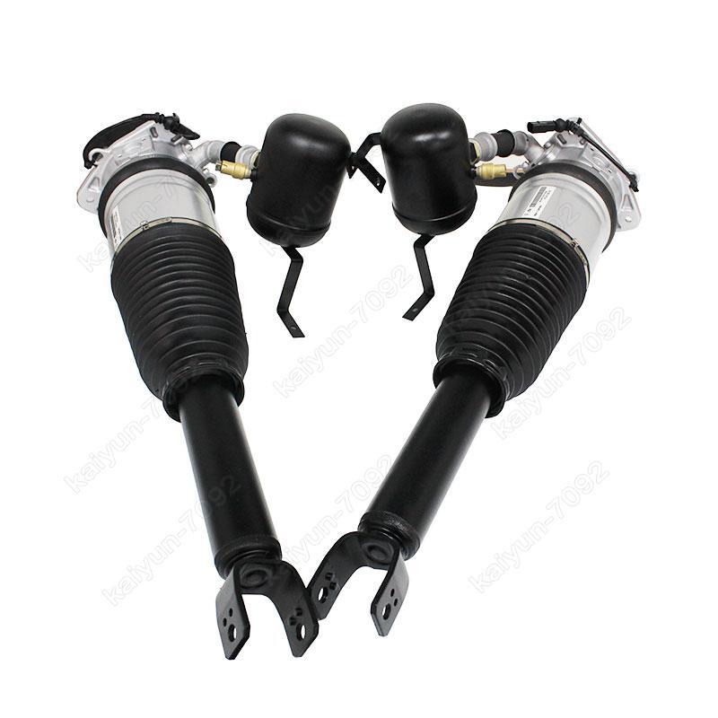 2x strut air suspension shock absorber rear for Audi for A8 D3 4E Quattro 2002-2010