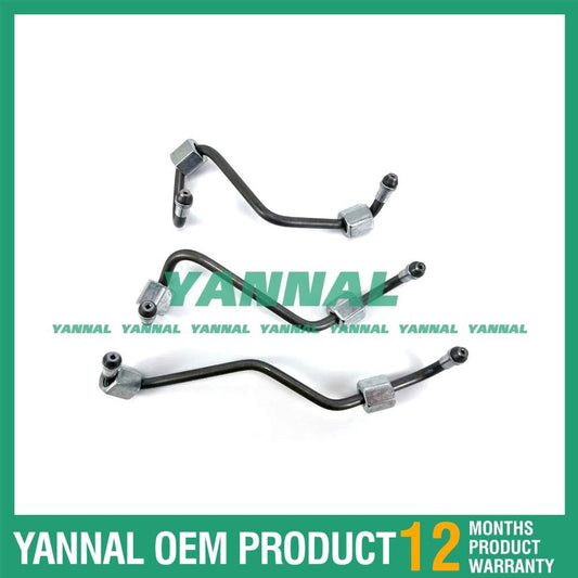 3 new D782 fuel injection pipe diesel engines compatible with Kubota 16861-53733.