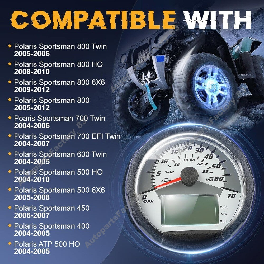 Speedometer multi-function instrument group 3280528 for Polaris ATV Sportsman 800