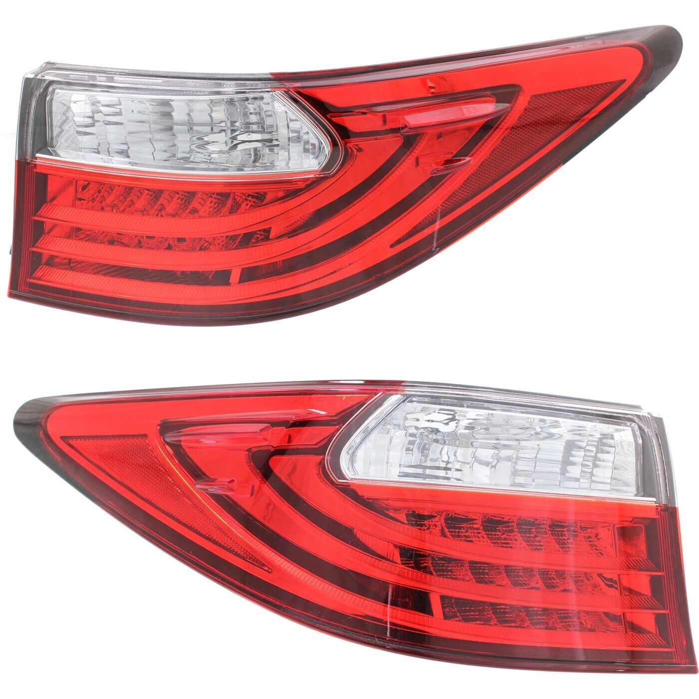 Right taillight assembly for Lexus 2012-2015 ES300h and ES350 turn signal lights.