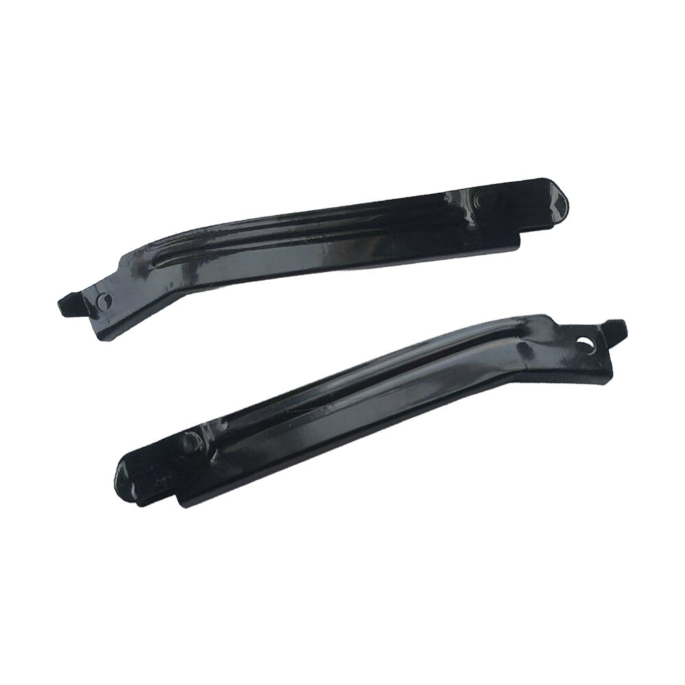 2 Front Bumper to Fender Bracket Holder Black for Mercedes ML350 2006-2011 LHRH
