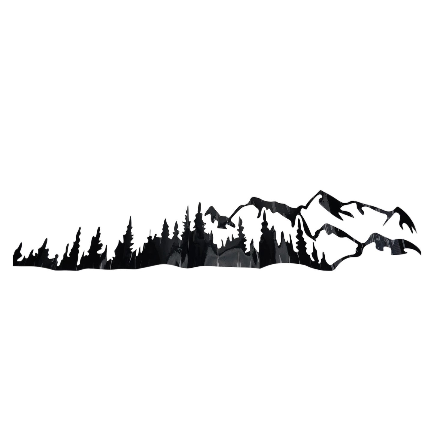 1X Sticker Car Tree Mountain-Forest Decal Vinyl Truck SUV/RV/LH Trailer Side New
