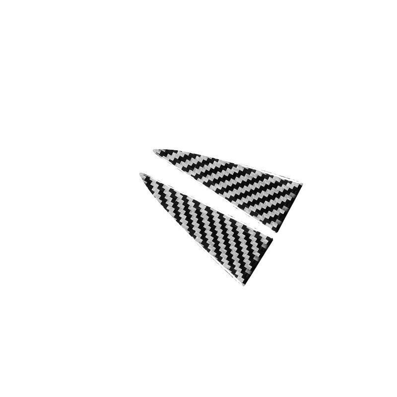 Inner Door Handrail Triangle Real Carbon Fiber for BMW Z4 G29 2019-22 Cover Trim