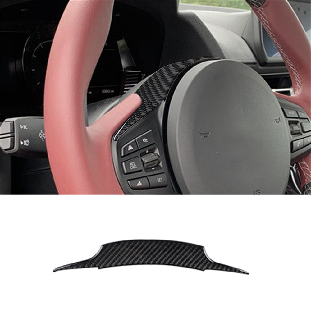 Carbon Fiber Inner Steering Wheel Trim for Toyota Supra A90 2019-2022