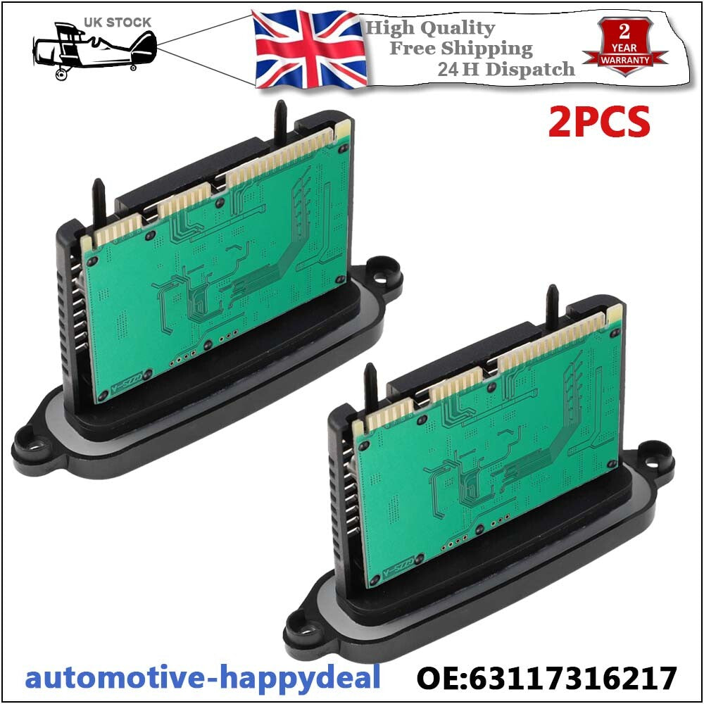 2x Xenon Headlight Driver Module Adaptive for BMW 5 Series GT F07 520d 530d 535d