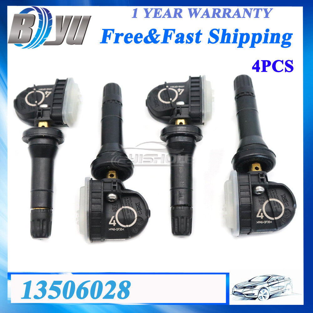 4PCS TPMS Tire Pressure Sensor for Opel Mokka Astra for Corsa Zafira Insignia Adam