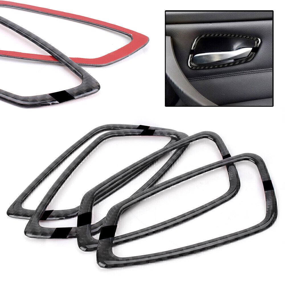 Auto Innenraum T¨¹rgriff Rahmen Dekor Blende 4PCS F¨¹r for BMW E90 E92 3er 2005-2012