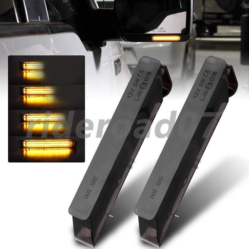 Sequential Side Mirror Lights Turn Signal Light for Ford Expedition F150