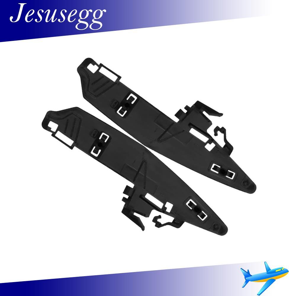 2Pcs For X3 G08 2018-2021 Front Left+Right Bumper Fixing Element Holder Black
