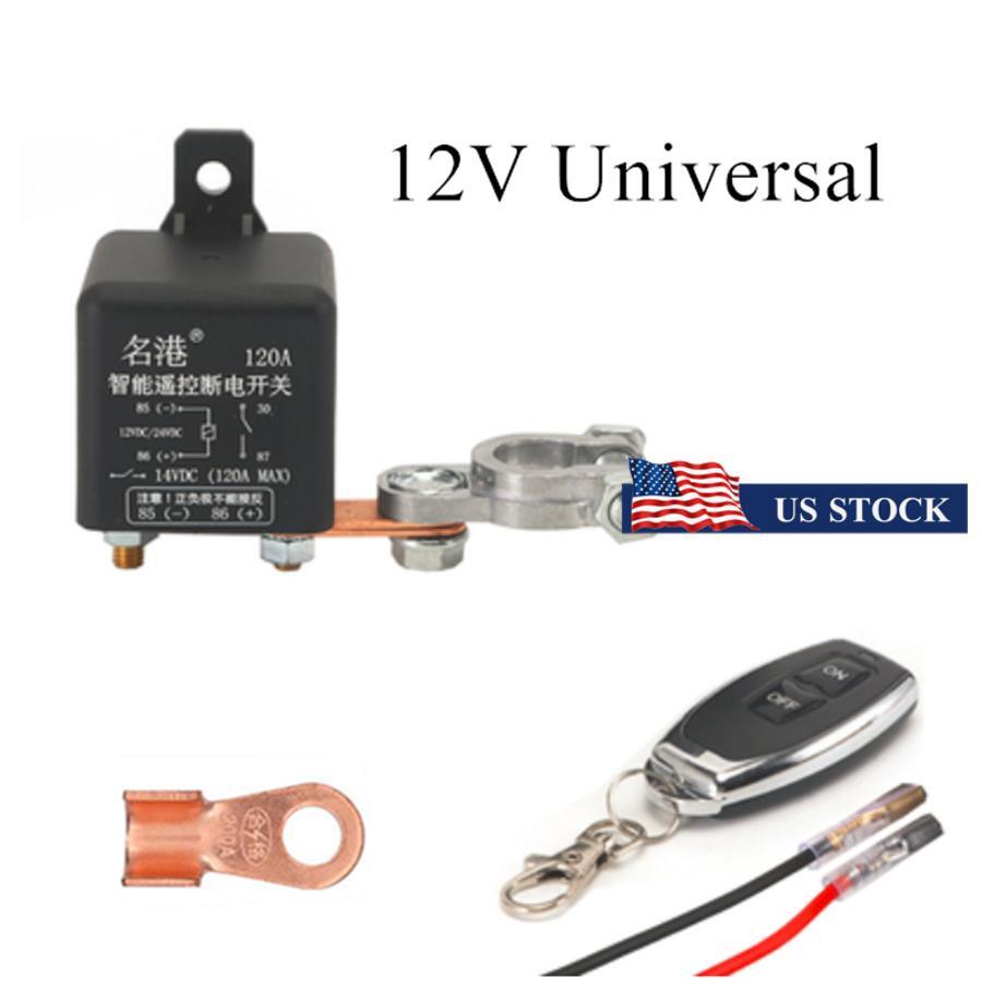 New Car Integrated Wireless Remote Control 12v Cut Off Isolator Master Switches