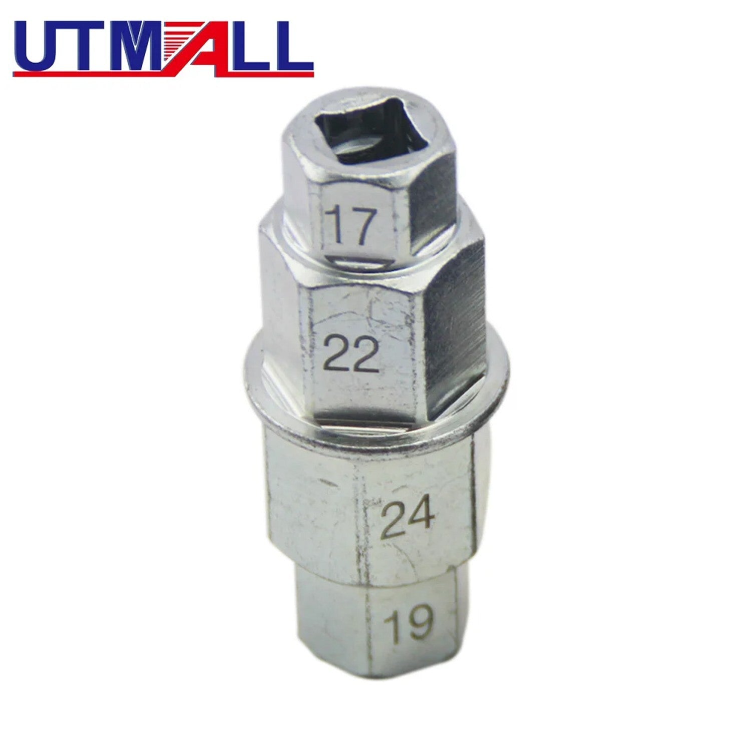 Motorcycle front and rear wheel axle hex wrench spindle tool 17 19 22 24 mm suitable for Honda