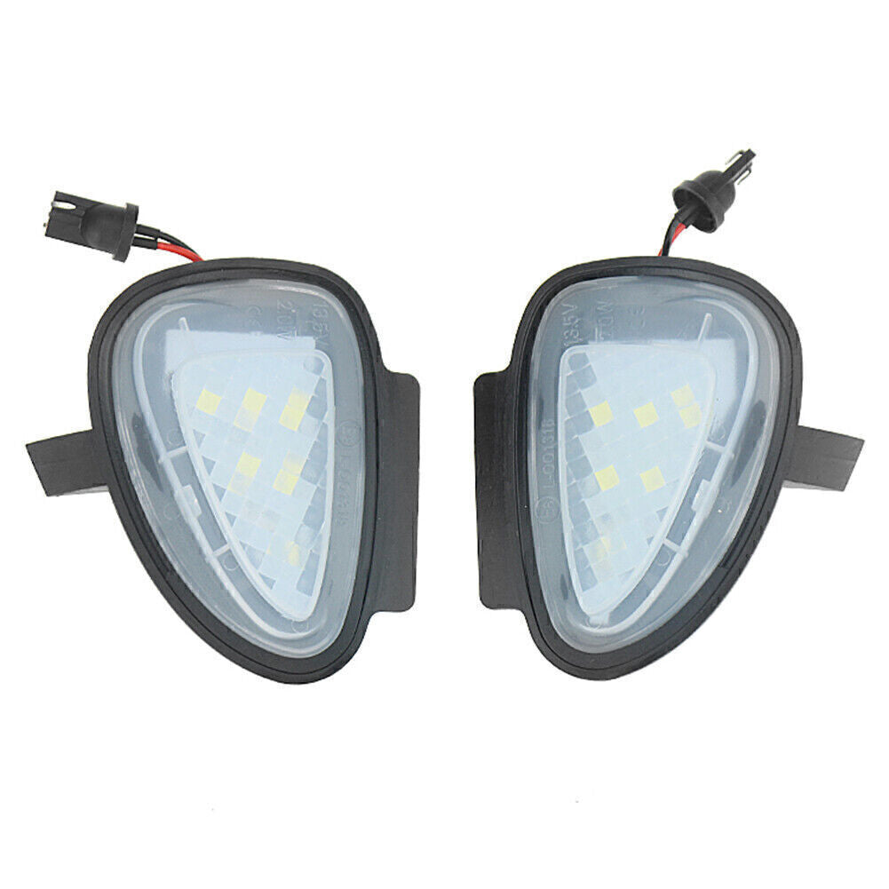 2x CAN-bus White LED Under Side Mirror Puddle Lights for VW for Golf MK6