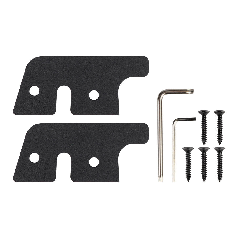2-Piece Sun Visor Repair Kit with Full Coverage Sun Visor Clips for Jeep for Wrangler (2018-23)