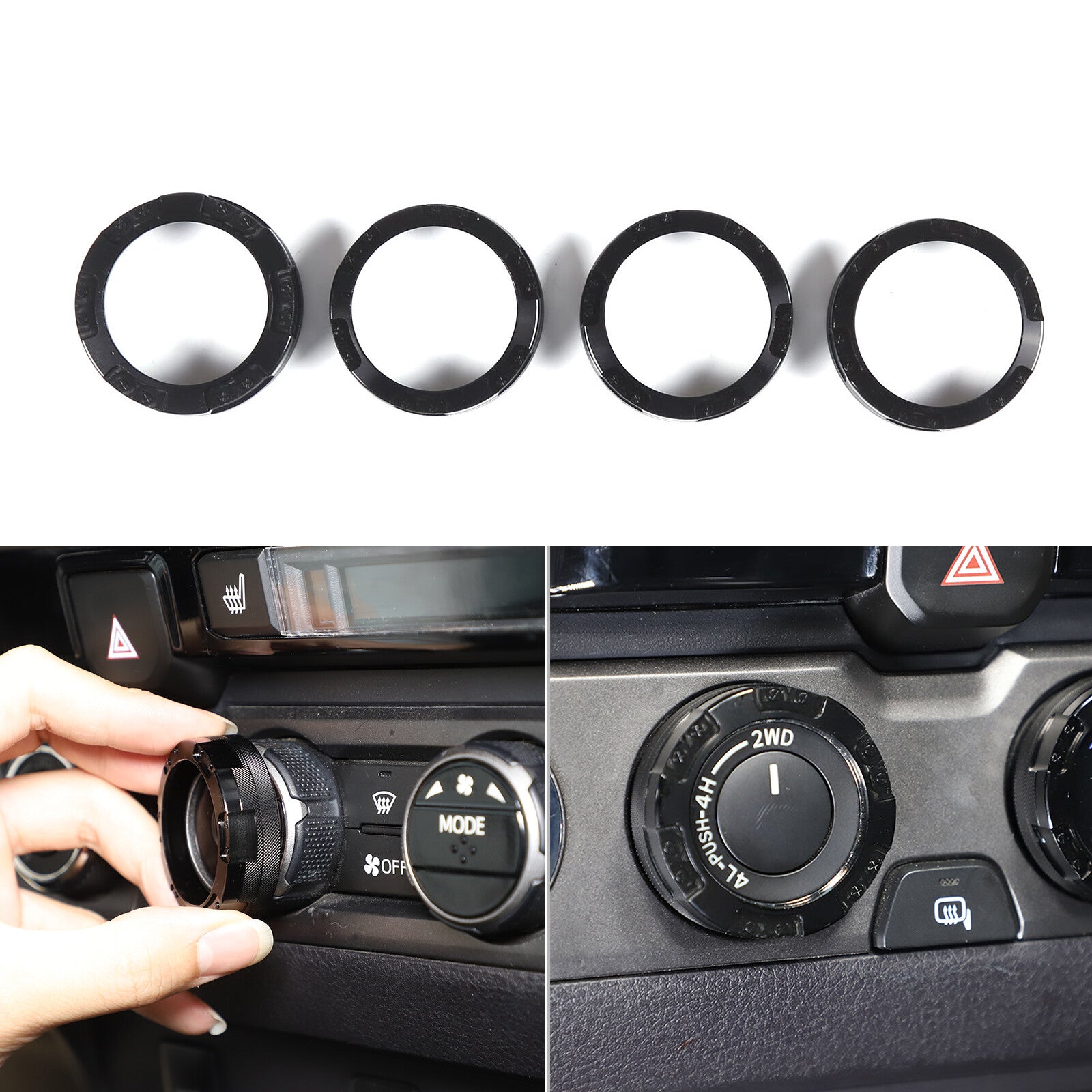 360-degree rotating phone holder, black, suitable for BMW 3 Series & M3 E90 E91 E92 E93