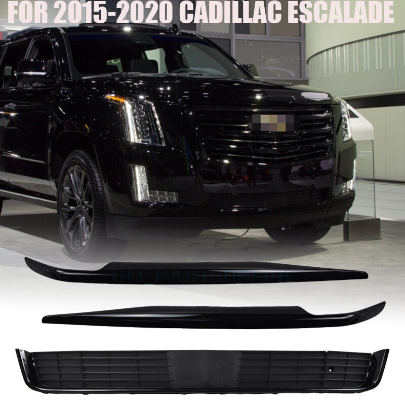 FRONT BUMPER TRIM SET  LOWER GRILLE FOR 2015-2020 for CADILLAC for ESCALADE PLATINUM