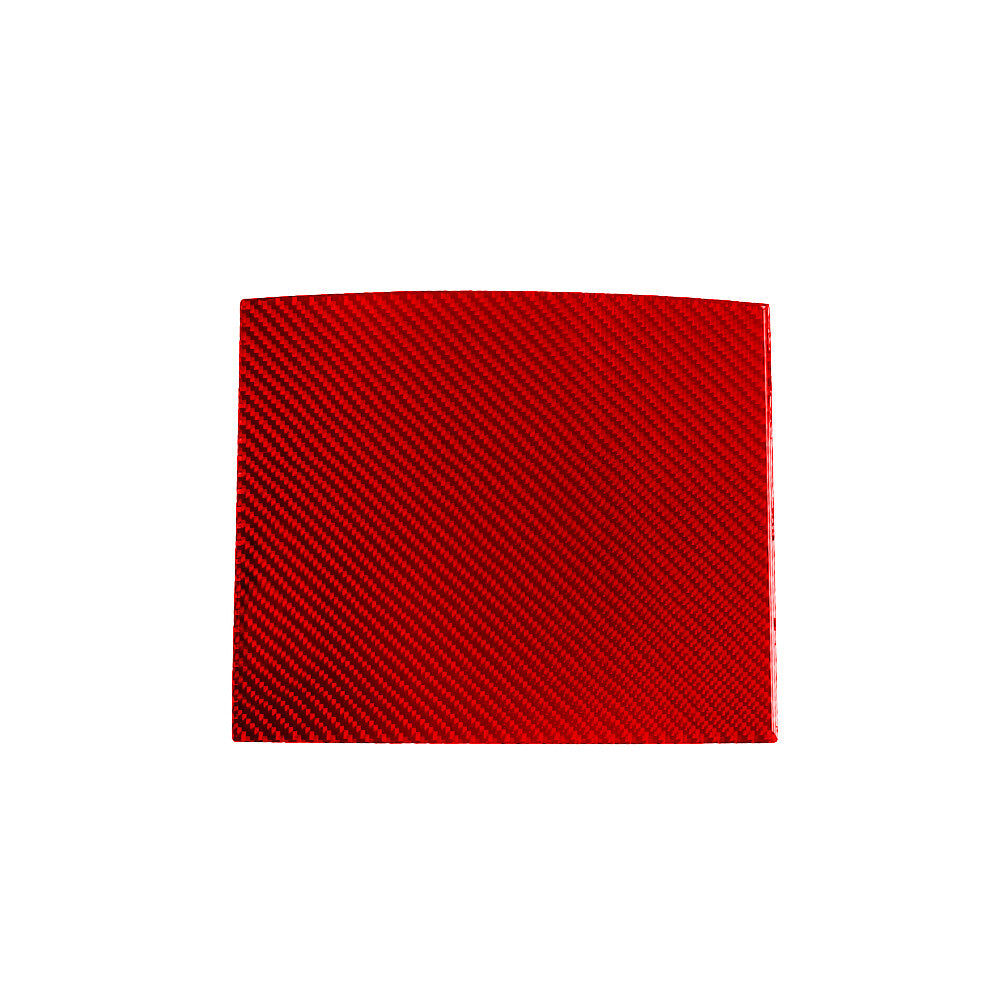 Red Carbon Fiber Above Of Center Console Cover Trim for Jeep for Wrangler 2007-2010