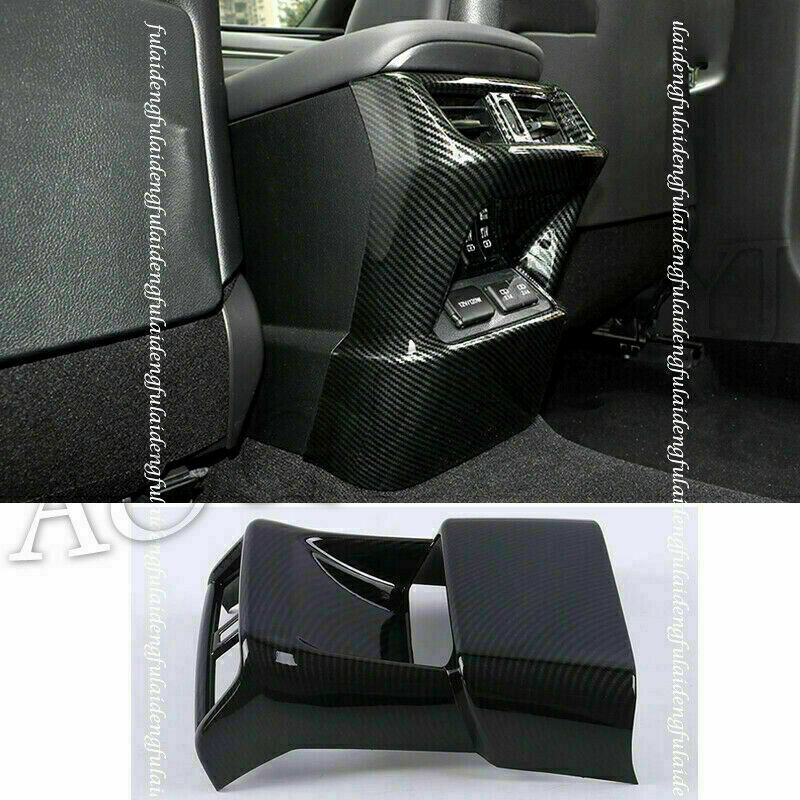 for Lexus ES350/300H 2019-2022 Carbon Fiber Rear Air Vent Outlet Overlay Cover