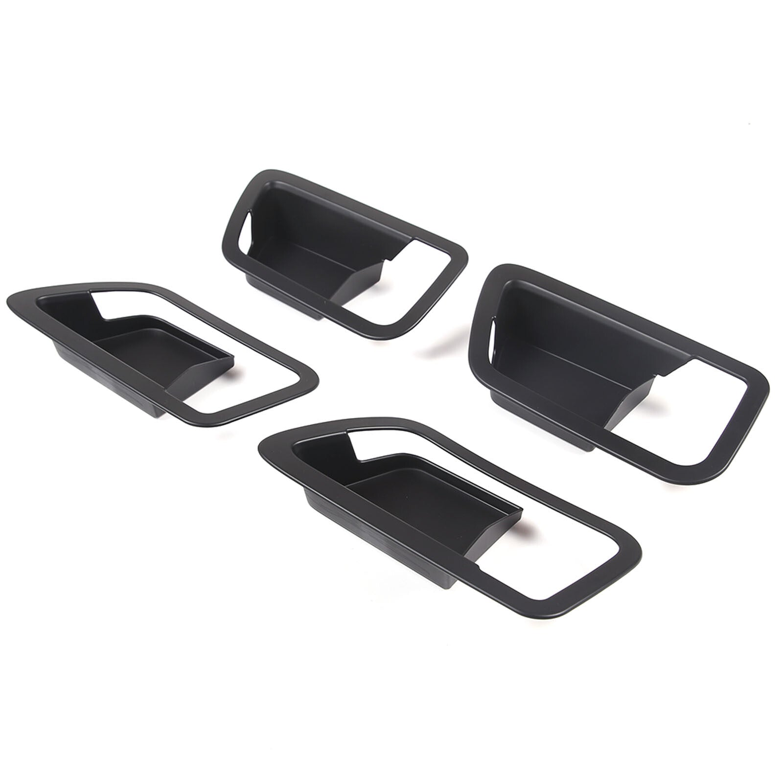 ABS matte black window lift switch button frame cover for Toyota Tacoma 16-22