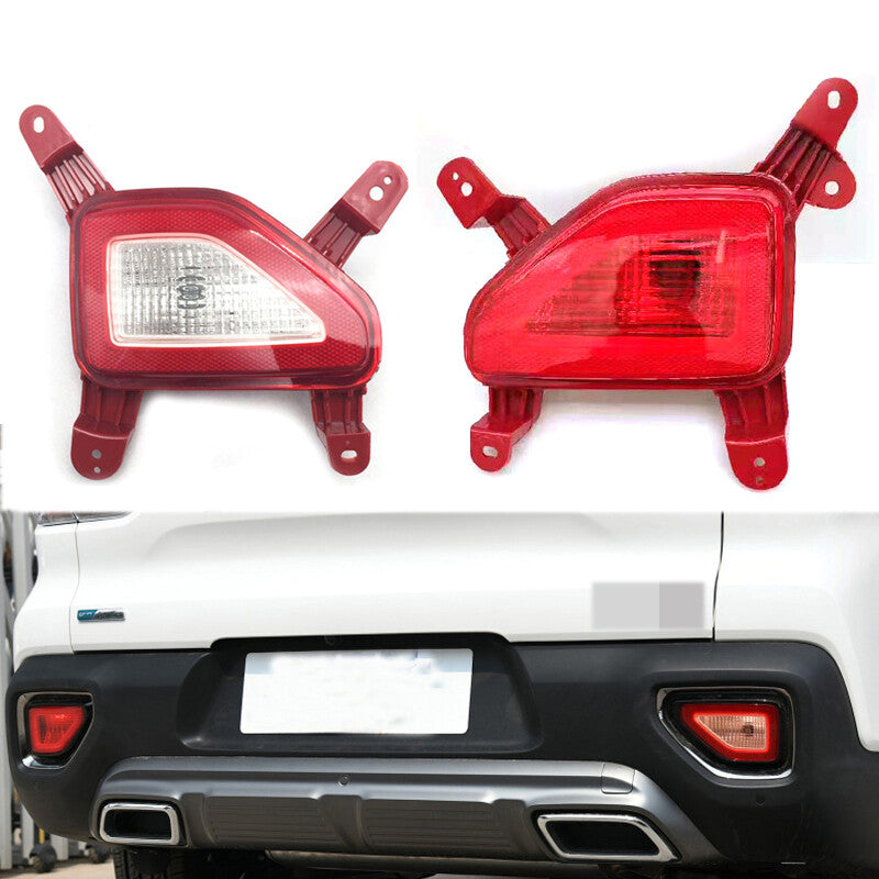 Pair Rear Bumper Brake Fog Light brake lamp for KIA Sportage 2018-2019