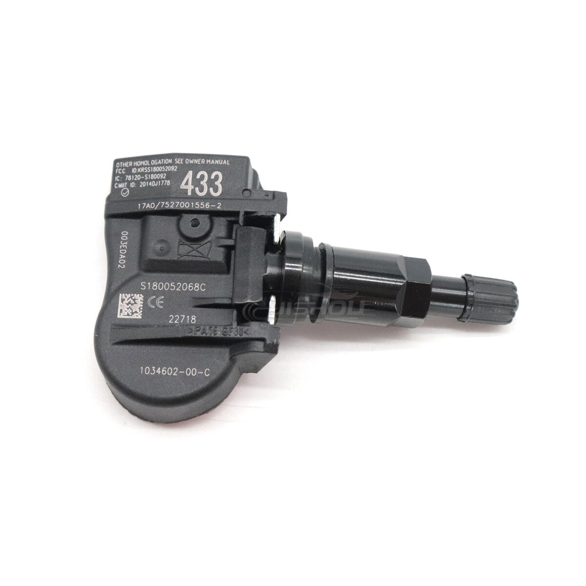 (TPMS) 4 sets of tire pressure sensors suitable for Tesla for Model S 3 X 433MHz 1034602-00-C